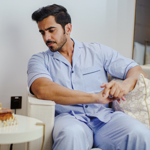 DSC07288 1 بيجامة جيب أمامي - Pocket Pyjame